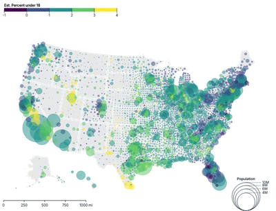 GeoPath - bubble-map