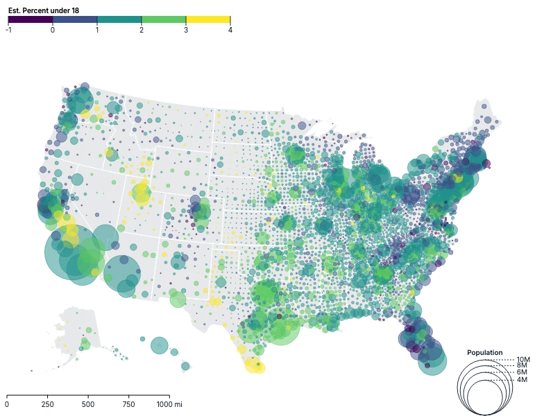 GeoPath - bubble-map