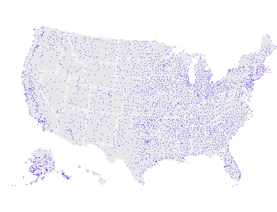 GeoPoint - us-airports