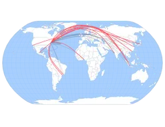 GeoSpline - world-map